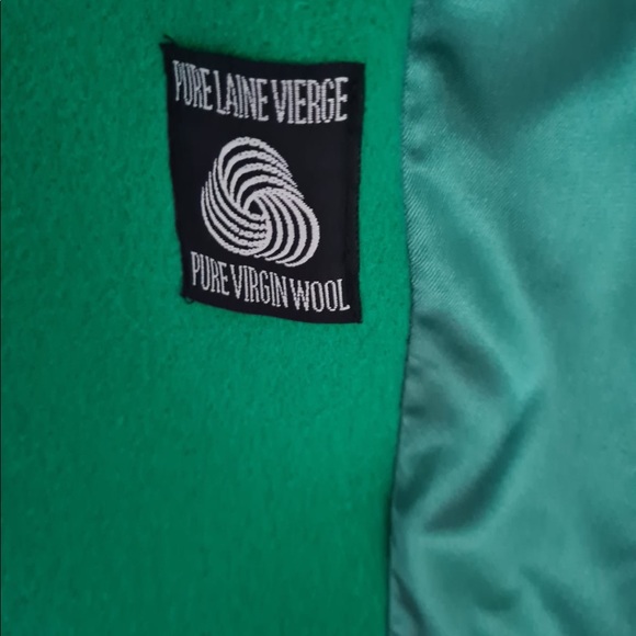 1980’s Designer pure wool coat - Picture 4 of 4